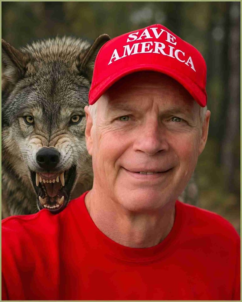 Senator Ron Johnson and friend.