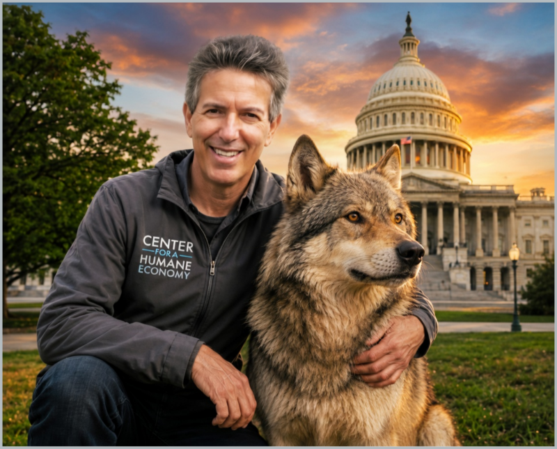 Wayne Pacelle and Wolf.