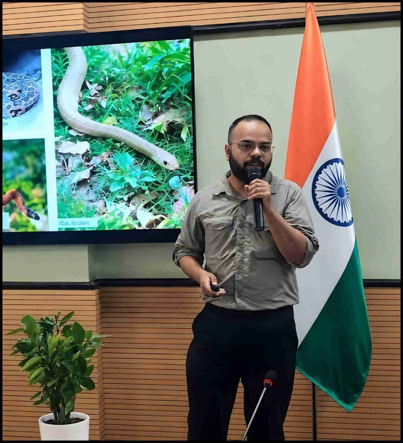 Wasim Akram, director of Sustainability and Special Projects at Wildlife SOS. (Wildlife SOS photo)