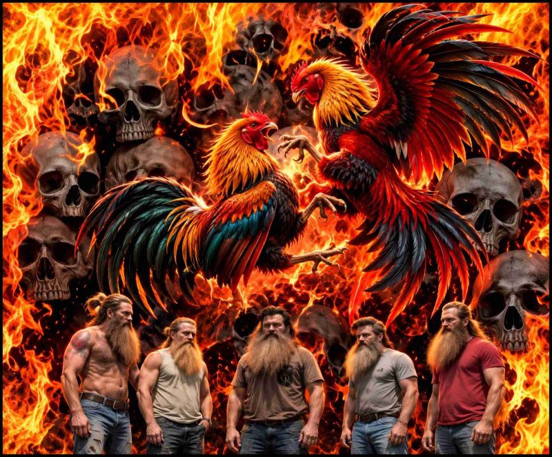 Cockfighters in hell